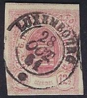 Luxembourg - Luxemburg - Timbres - Armoiries   1859     12,5c.  .   °    Michel 7     VC. 200,- - 1859-1880 Coat Of Arms