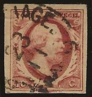 Nederland      .  NVPH   .   2 (2 Scans)  .   1852  .  O      .     Cancelled - Gebruikt