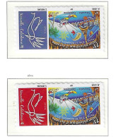 Nouvelle Calédonie  N° 1313 Et 1314** Neuf Sans Charnière Autoadhésifs - Unused Stamps