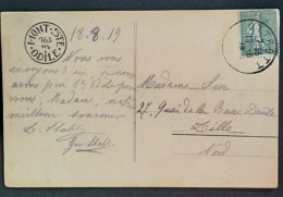 Carte Postale OTTROTT  Nom Non Franchisé Le 19 Aout 1919 - Briefe U. Dokumente