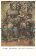 R656385 London. Burlington House. Madonna. Child And St. Anne. Medici Society. N - Autres & Non Classés