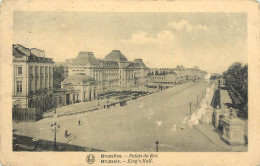 Postcard Belgium Bruxelles King's Palace - Autres & Non Classés