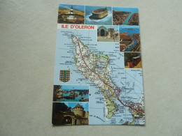 L'Ile D'Oléron - Multi-vues - 313 - Editions As-de-Coeur - Artaud Frères - Année 1990 - - Carte Geografiche