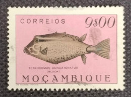 MOZPO0374U9 - Fishes - 9$00 Used Stamp - Mozambique - 1951 - Mosambik