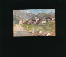 Art Peinture - Paysage Montagneux  église Village- Voir Signature -  Milan N° 3151-4  Italie Suisse ? - Paintings