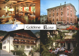 71959465 Schlanders Suedtirol Goldene Rose Gasthof Restaurant  Bozen Suedtirol - Autres & Non Classés