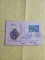 Uruguay.icao Aviation 85 Fdc Addtl Pmk Suc Marítima &rebut.e7 Reg Post Late Delivery Up To 30/45 Day Could Be Less - Uruguay