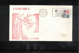 USA 1973 Space / Weltraum  Canadian Satellite ANIK 2 Interesting Cover - Etats-Unis