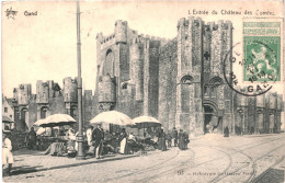 CPA Carte Postale    Belgique Gand Entrée Du Château Des Comtes 1913  VM81360 - Gent