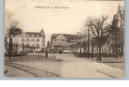 5400 KOBLENZ, Görresplatz, 20er Jahre, Franz. Besatzungszeit, 1924 - Koblenz