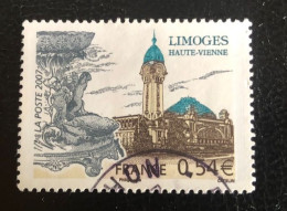 France 2007 Michel 4236 (Y&T 4029) - Caché Ronde - Rund Gestempelt LUX - Round Postmark - Limoges - Used Stamps