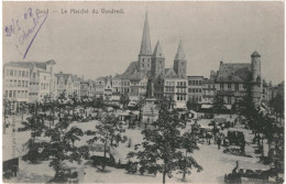 CPA Carte Postale    Belgique Gand Le Marché Du Vendredi 1908  VM81361 - Gent