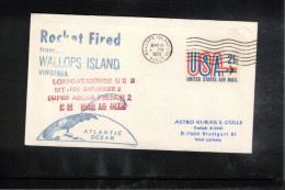 USA 1972 Space / Weltraum Several Satellites Launched  By Rocket Fired From Wallops Island Interesting Cover - Stati Uniti