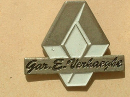 PIN'S RENAULT - GARAGE E. VERHAEGHE - Renault