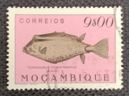 MOZPO0374UA - Fishes - 9$00 Used Stamp - Mozambique - 1951 - Mosambik