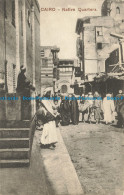 R657154 Cairo. Native Quarters. The Cairo Postcard Trust. Serie. 597 - Monde