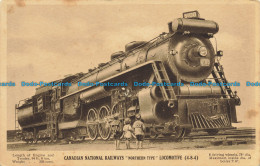 R657916 Canadian National Railways. Northern Type Locomotive. 4. 8. 4 - Monde