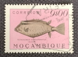 MOZPO0374UB - Fishes - 9$00 Used Stamp - Mozambique - 1951 - Mosambik