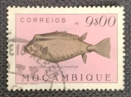 MOZPO0374UD - Fishes - 9$00 Used Stamp - Mozambique - 1951 - Mosambik