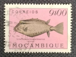 MOZPO0374UF - Fishes - 9$00 Used Stamp - Mozambique - 1951 - Mosambik