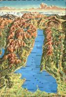 71959182 Lago Di Garda Panoramakarte Firenze - Andere & Zonder Classificatie