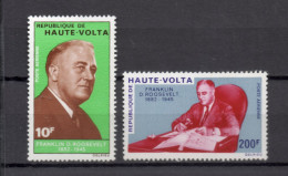 HAUTE VOLTA  PA  N° 80 + 81    NEUFS SANS CHARNIERE  COTE  3.00€    PRESIDENT ROOSEVELT - Obervolta (1958-1984)