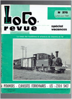 16 NUMEROS LOCO REVUE LA REVUE DES MODELISTES ET AMATEURS DE CHEMIN DE FER - Railway & Tramway