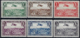 Luxembourg - Luxemburg - Timbres - 1931 - 1933   Poste Aérienne  2 Séries  MNH**   Biplan  Breguet   VC. 22,- - Oblitérés