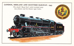 Postcard - Railways - London, Midland And Scottish Railway 1943  - Card No. BSL 29 - Posted 16-09-1983 - VG - Ohne Zuordnung