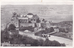 Postcard - Stirling Castle (Aerial View)  - Posted 01-07-1950 - VG - Unclassified