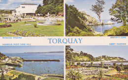 Postcard - Torquay - 4 Views  -Posted 15-03-1970 - VG - Sin Clasificación