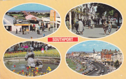 Postcard - Southport - 4 Views  - Card No. S 0558 - Posted 11-07-1983 - VG (Album Marks On Rear) - Non Classés