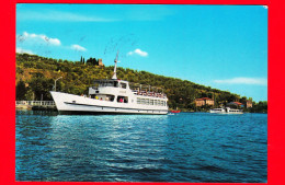 ITALIA - UMBRIA - Cartolina Viaggiata Nel 1983 - Lago Trasimeno (Perugia) - Attracco Della Motonave Perugia - Autres & Non Classés