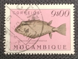 MOZPO0374UI - Fishes - 9$00 Used Stamp - Mozambique - 1951 - Mosambik