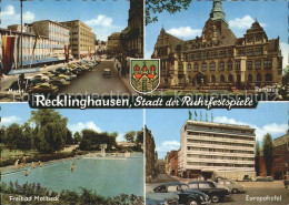 71959100 Recklinghausen Westfalen Europahotel Rathaus Freibad Mollbeck Recklingh - Recklinghausen