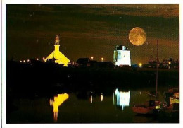 Camaret   G101   CPM 10X15        Magie Nocturne Sur Le Sillon, La Chapelle N.D. De Rocamadour Et La Tour Vauban - Camaret-sur-Mer