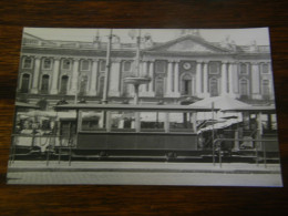 Photographie - Toulouse (31) - Tramway - Place Du Capitole - 1950 - SUP (HX 70) - Toulouse