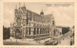 Postcard Belgium Bruxelles Victory Church - Other & Unclassified