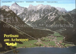 71959030 Pertisau Achensee Fliegeraufnahme Maurach - Sonstige & Ohne Zuordnung