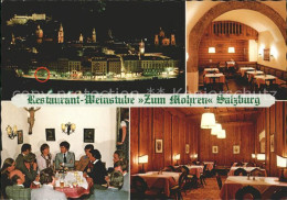 71959018 Salzburg Oesterreich Restaurant Weinstube Zum Mohren Salzburg Oesterrei - Autres & Non Classés