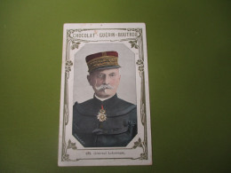 GENERAL LEHERRAM CELEBRITES CHROMO CHOCOLAT GUERIN BOUTRON - Guérin-Boutron