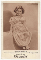 4273 - Fillettes ( 4 Cartes) - Francine Beaufays Et Yves Marie -  Concours  Du Plus Bel Enfant De Belgique 1938 - Portretten