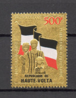 HAUTE VOLTA  PA  N° 86    NEUF SANS CHARNIERE  COTE 8.50€      INDEPENDANCE DRAPEAU TIMBRE OR - Upper Volta (1958-1984)