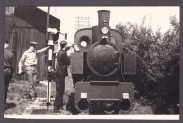 Carte Photo à Situer Chemin De Fer à Voie étroite Train Locomotive Decauville Ainé ( 3973) - Eisenbahnen