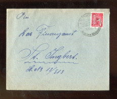 "SAARLAND" 1950, Mi. 264 EF Auf Brief Mit Stempel "ROHRBACH" (R2138) - Brieven En Documenten