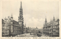 Postcard Belgium Bruxelles La Grand Place - Other & Unclassified