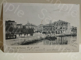 Croatia Istra POREC Un Saluto Da Parenzo 1904. Shipped - Croazia