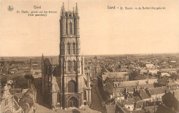 Postcard Belgium Gent St. Bavon Clocktower - Other & Unclassified
