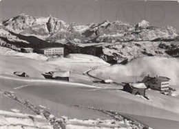 CARTOLINA  PASSO GARDENA M.22137,BOLZANO,TRENTINO ALTO ADIGE-LA VARELLA M.3030-TOFANE M.3243-VACANZA,VIAGGIATA 1966 - Bolzano