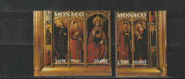 Monaco YT  2266/7 ** : Retable - 2000 - Unused Stamps